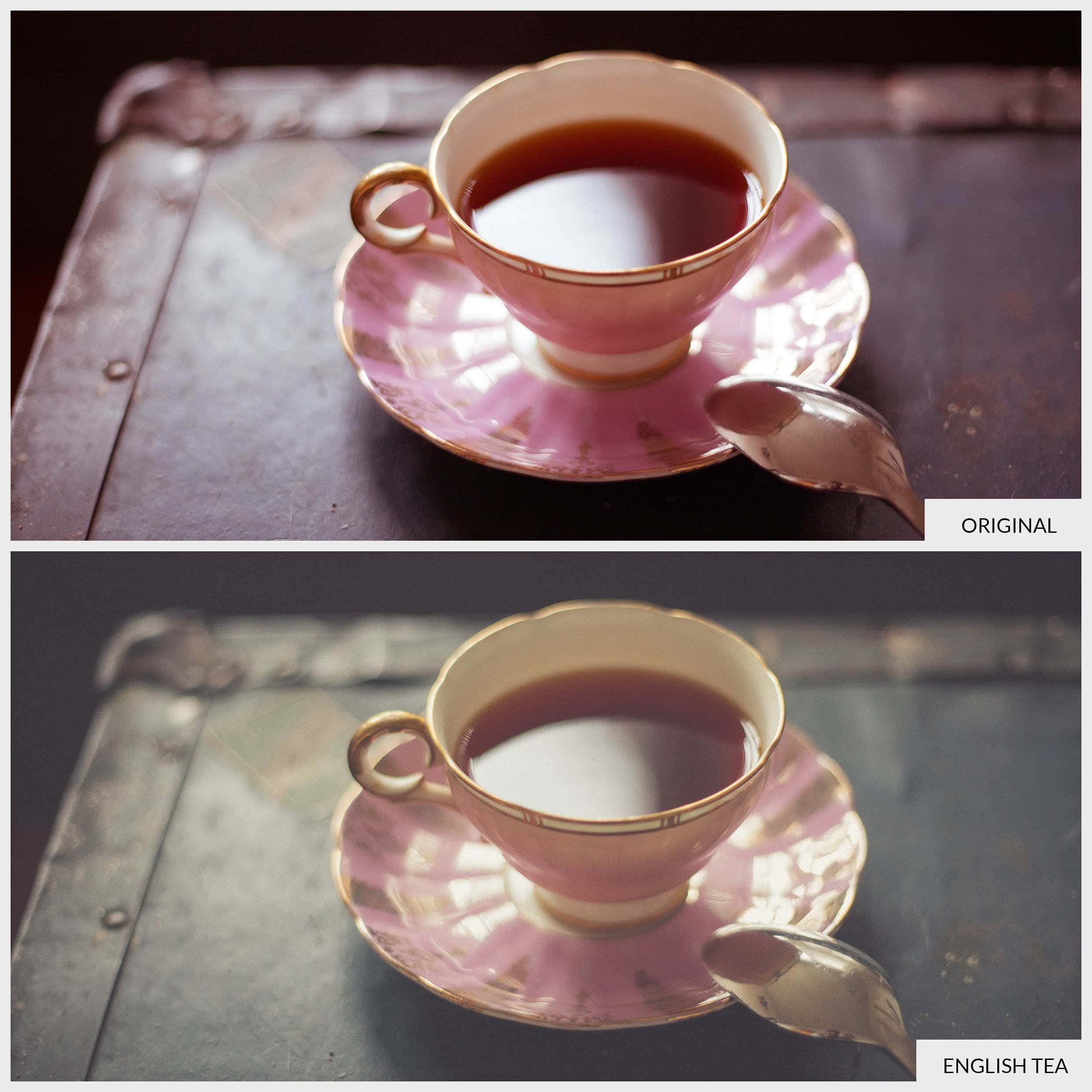 Free Lightroom Preset English Tea