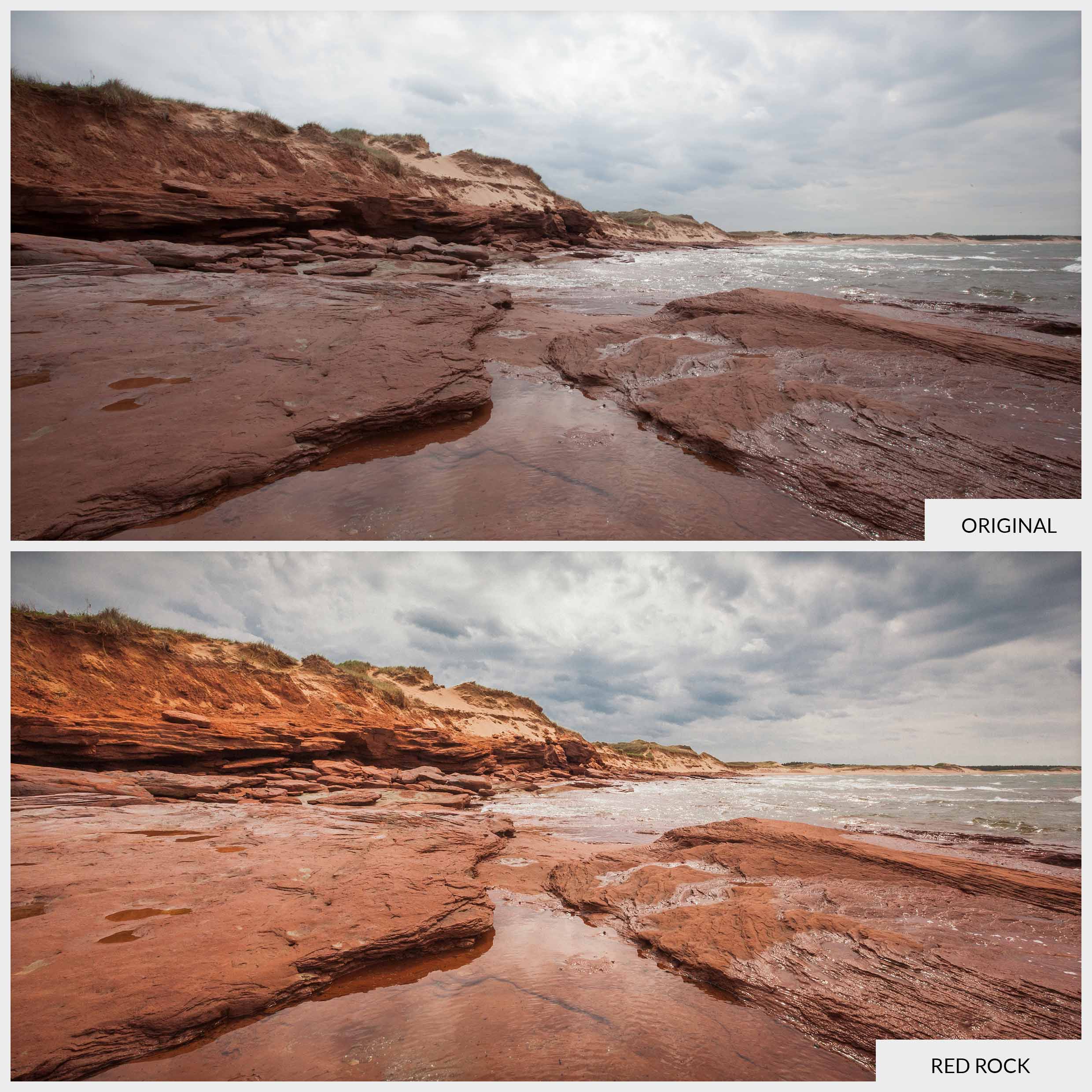 Free Lightroom Preset Red Rock