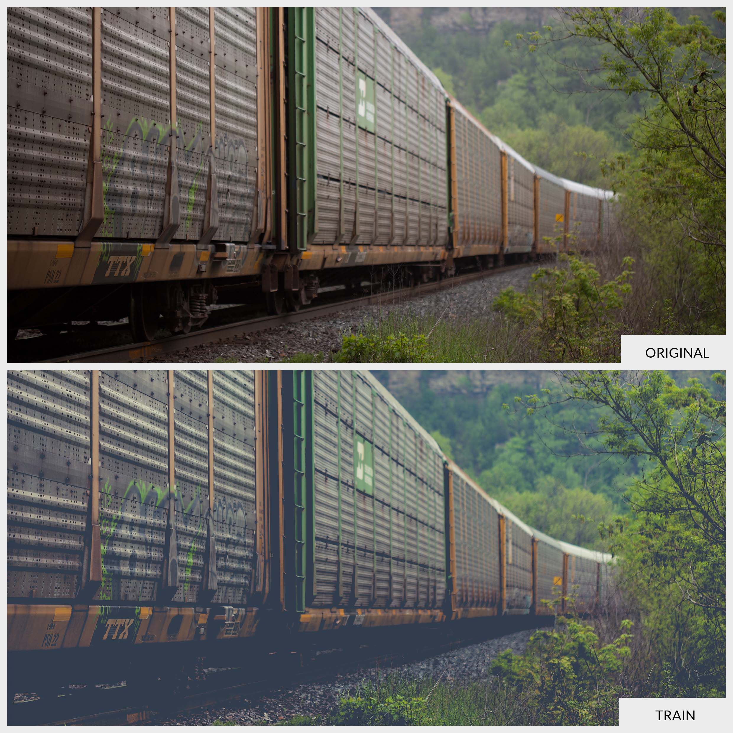 Free Lightroom Preset Train