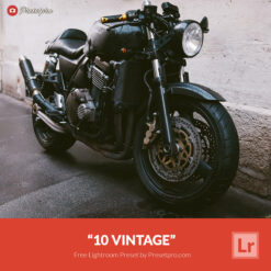 10 Free Vintage Lightroom Presets by Presetpro.com