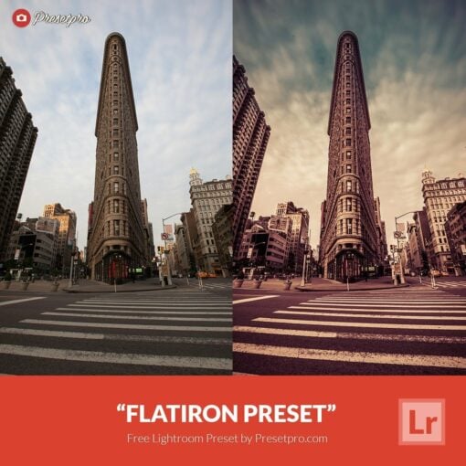 Free Lightroom Preset Flatiron