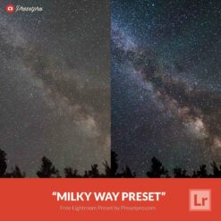 Free Lightroom Preset Milky Way