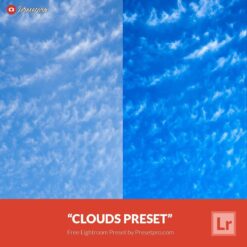 Free Lightroom Preset Clouds