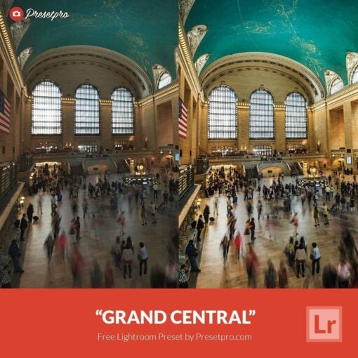 Free Lightroom Preset Grand Central