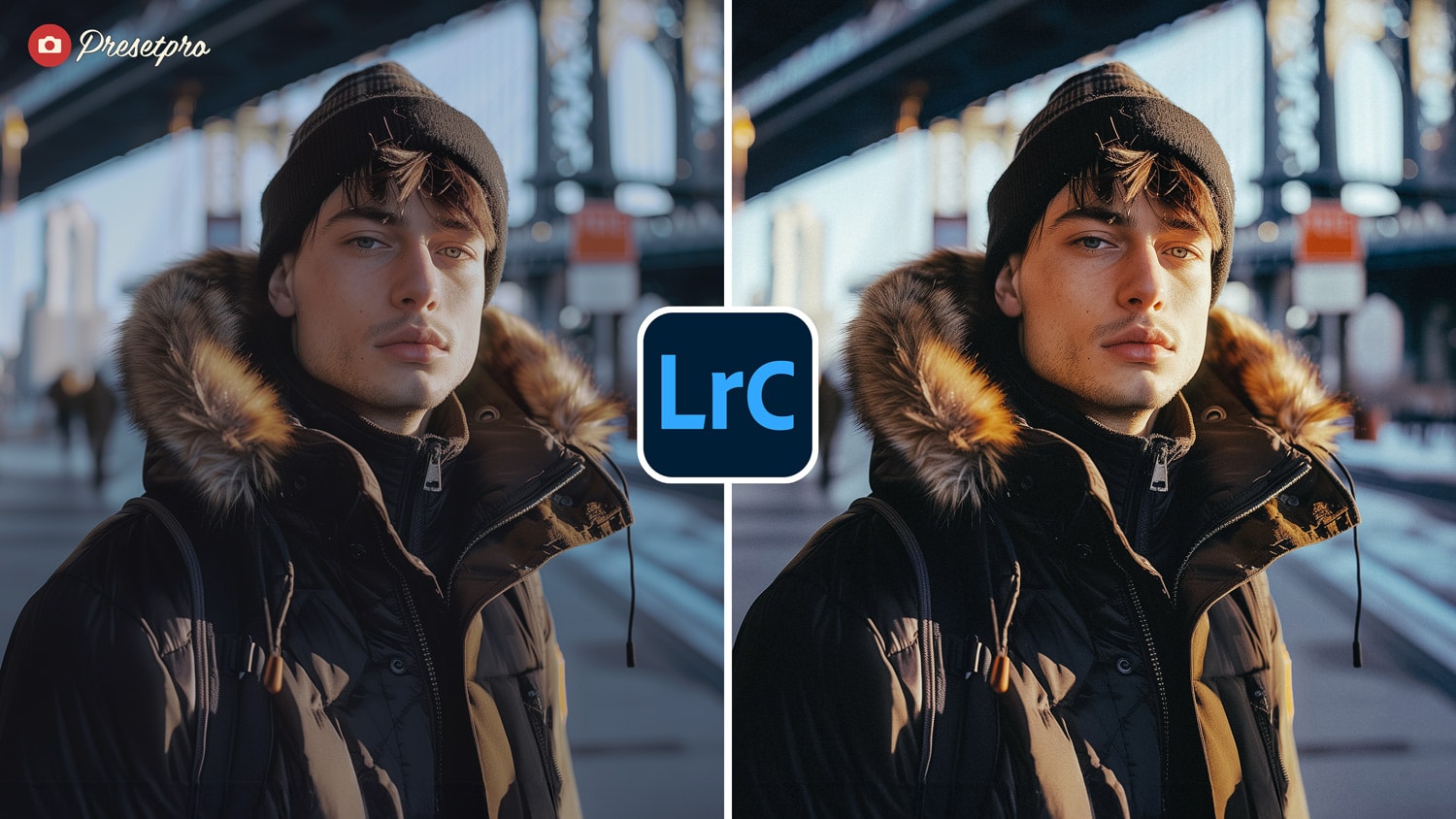 Free Lightroom Preset Street Photo Before After Presetpro.com