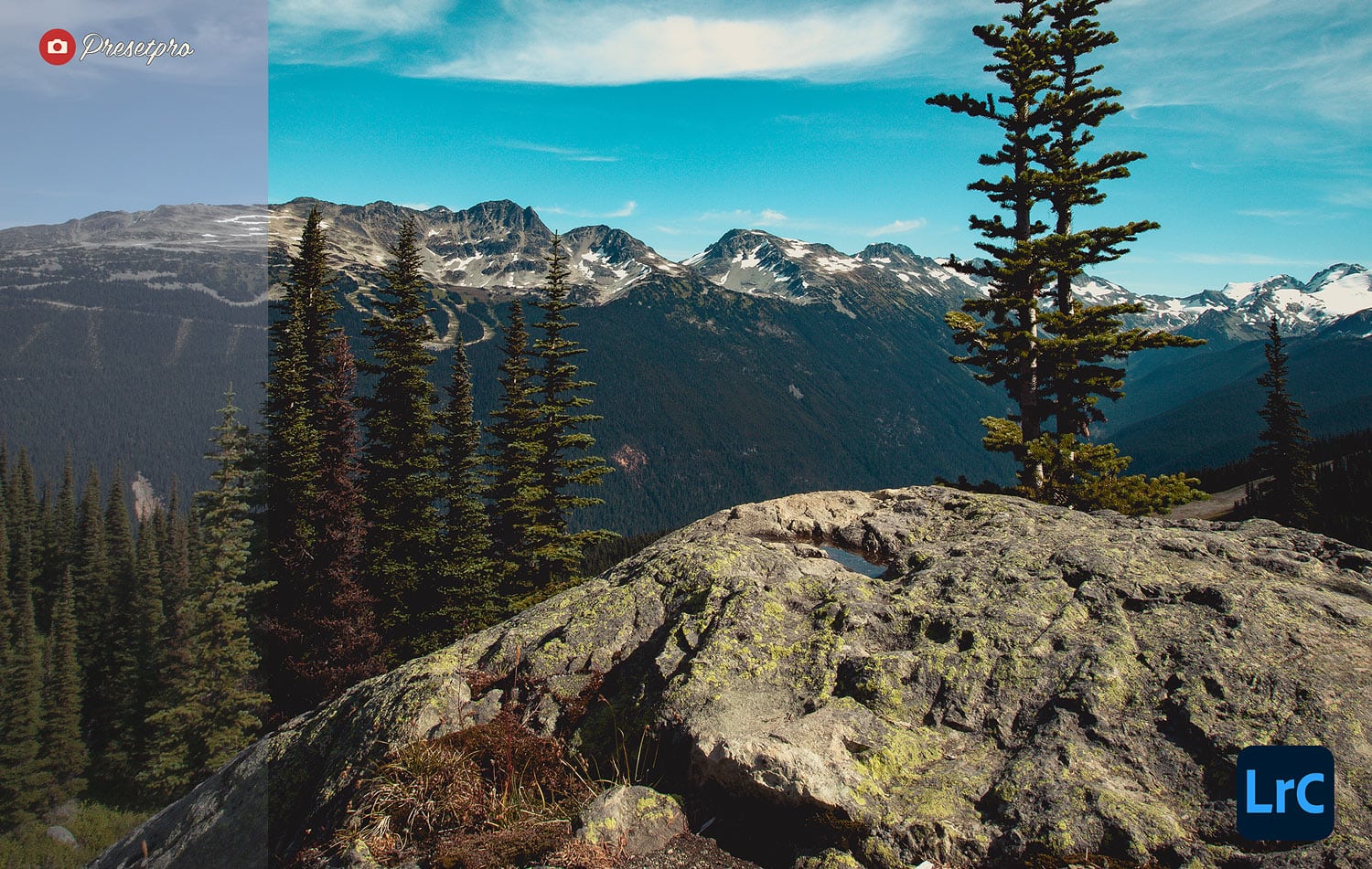 Free Lightroom Preset Vista Before and After Presetpro.com