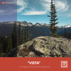 Free Lightroom Preset Vista Presetpro.com