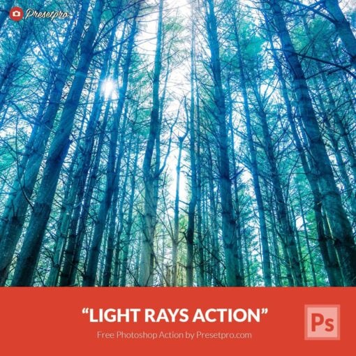 Free-Photoshop-Action-Lightrays