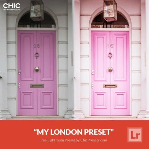 Free Lightroom Preset My London