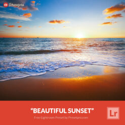 Free Lightroom Preset Beautiful Sunset Presetpro.com
