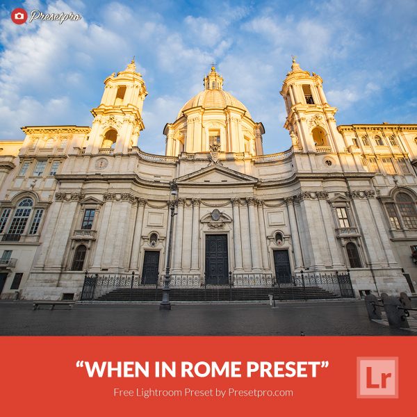 Free-Lightroom-Preset-When-In-Rome-Presetpro