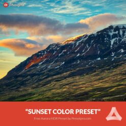 Free-Aurora-HDR-Preset-Sunset-Color Presetpro