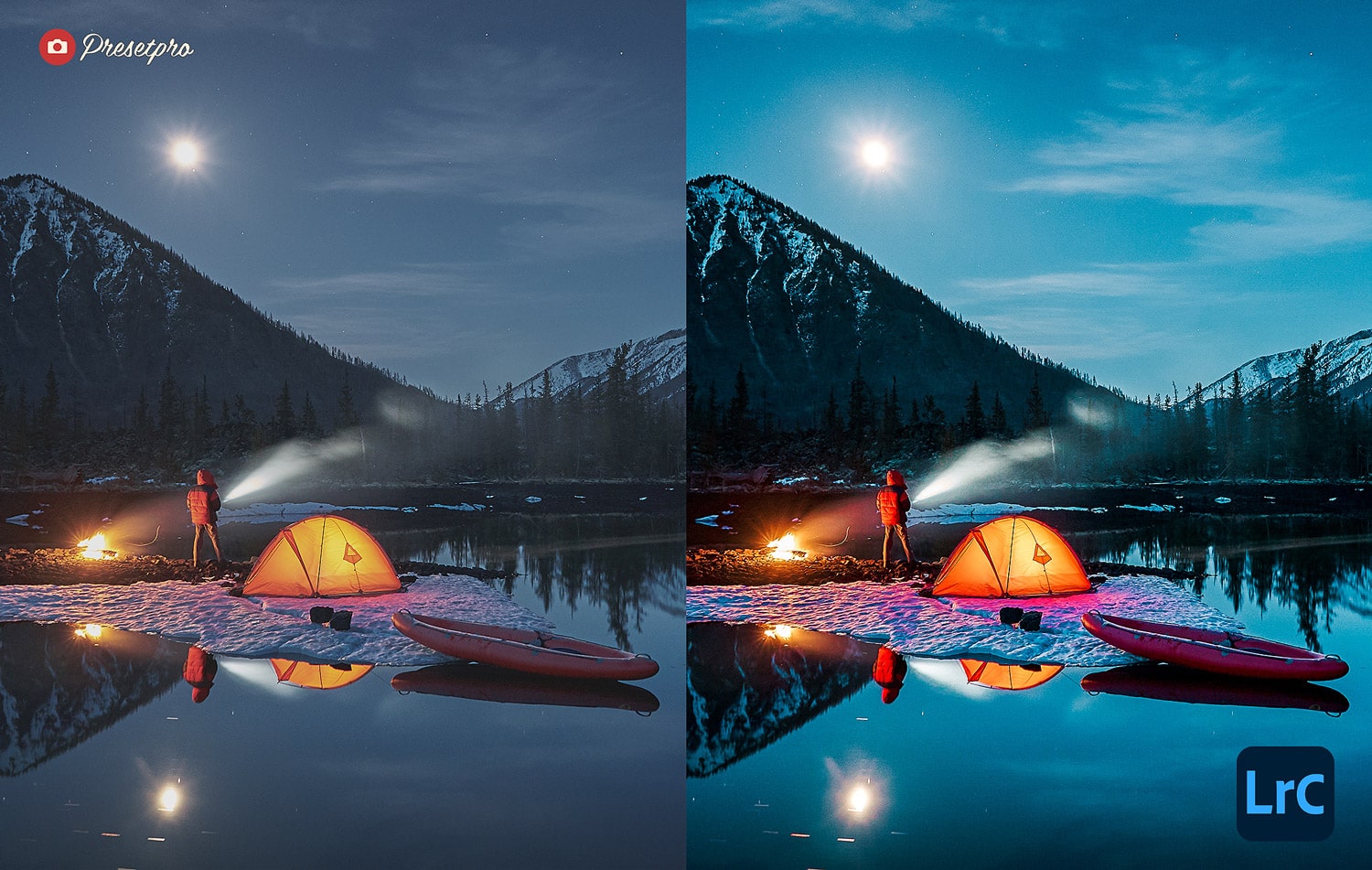 Free Lightroom Preset Alaska Before and After Presetpro.com