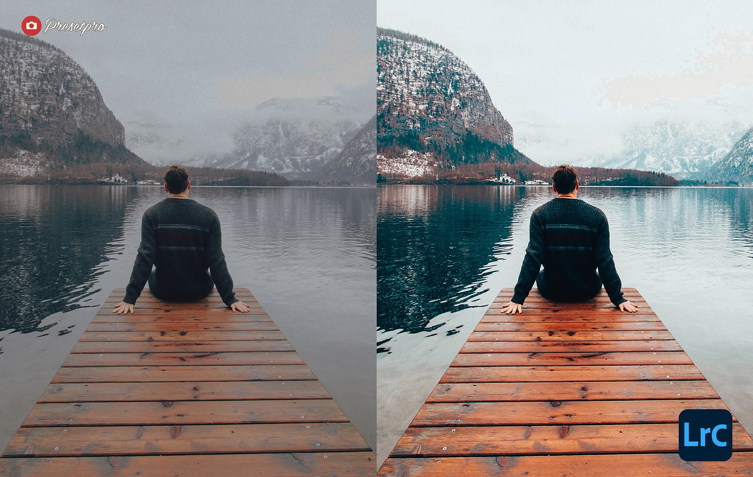 Free Lightroom Preset Rustic Charm Before and After Presetpro.com