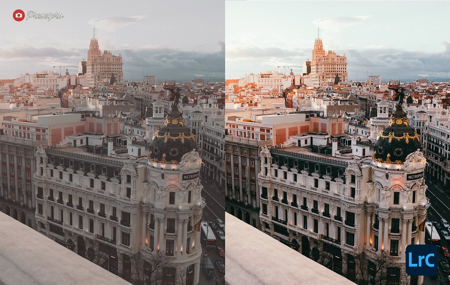 Free Lightroom Preset Good Morning Before and After Presetpro.com