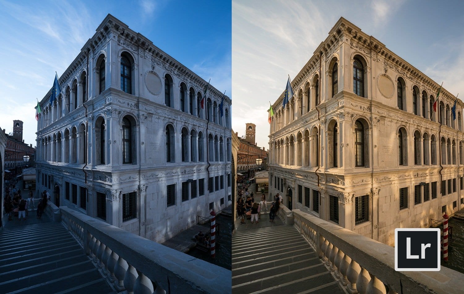 Free Lightroom Preset "Warm Balance" Before and After