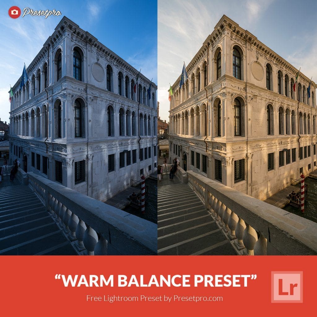 Free Lightroom Preset "Warm Balance"