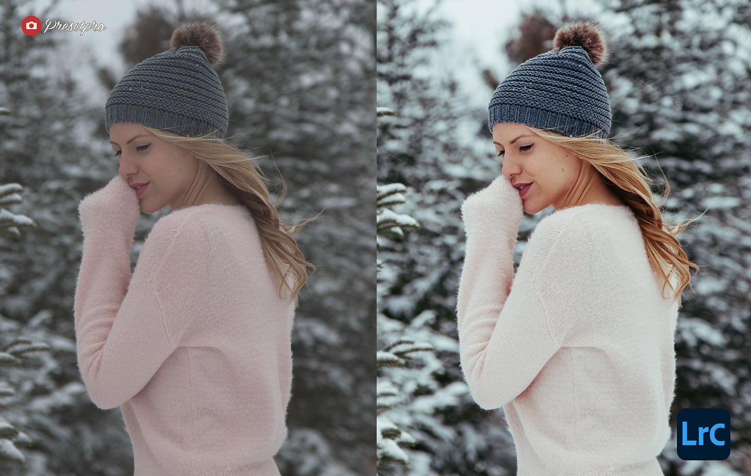 Free Lightroom Preset Wonderland Before and After Presetpro.com