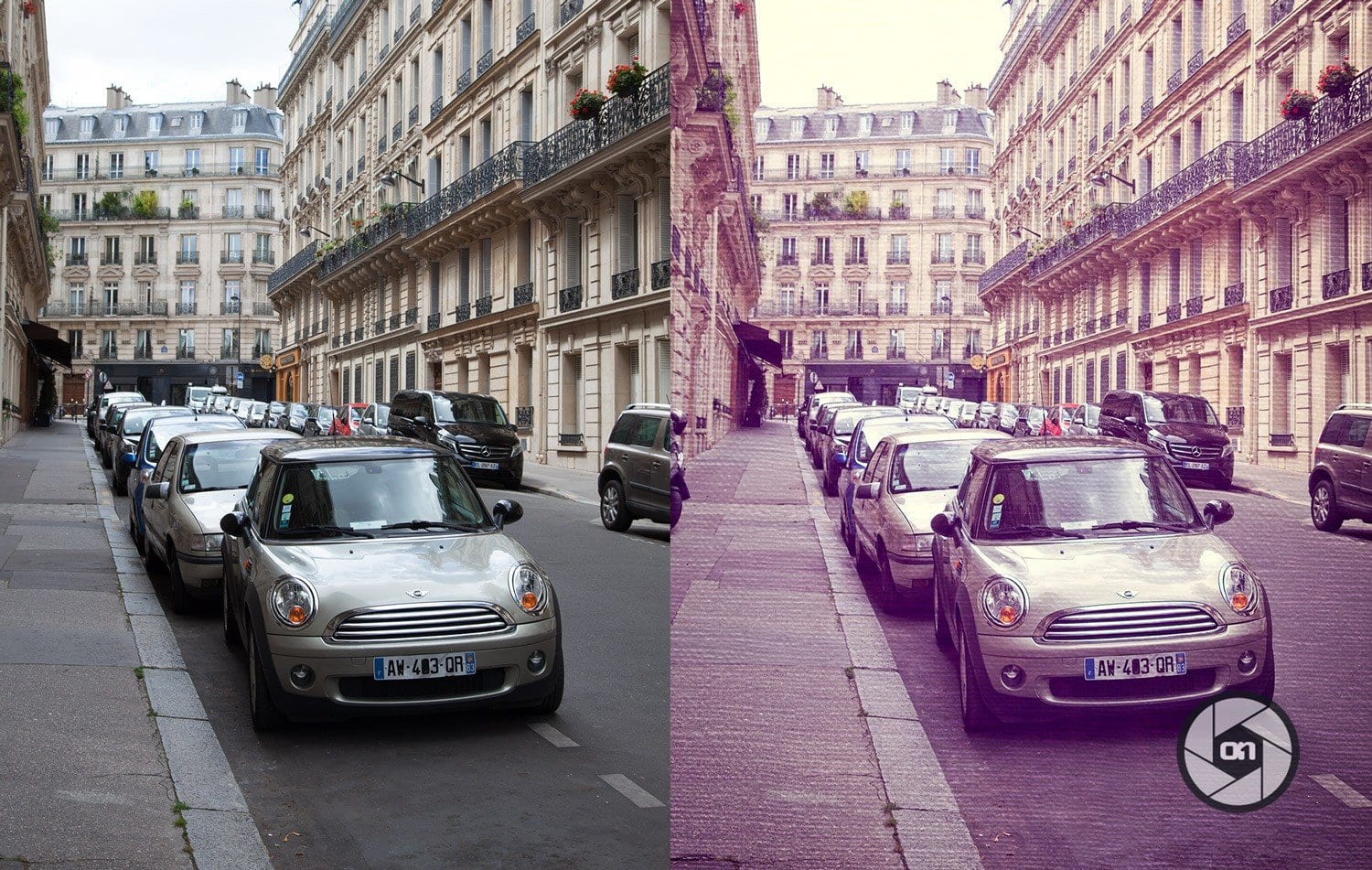 Free-On1-Preset-Painted-Paris-Before-and-After