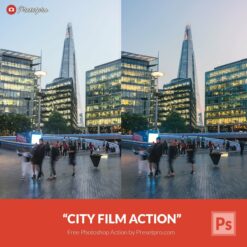 Free-Photoshop-Action-City-Film