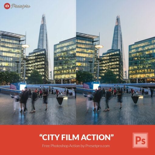 Free-Photoshop-Action-City-Film