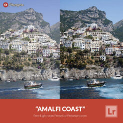 Free Lightroom Preset Amalfi Coast Presetpro.com