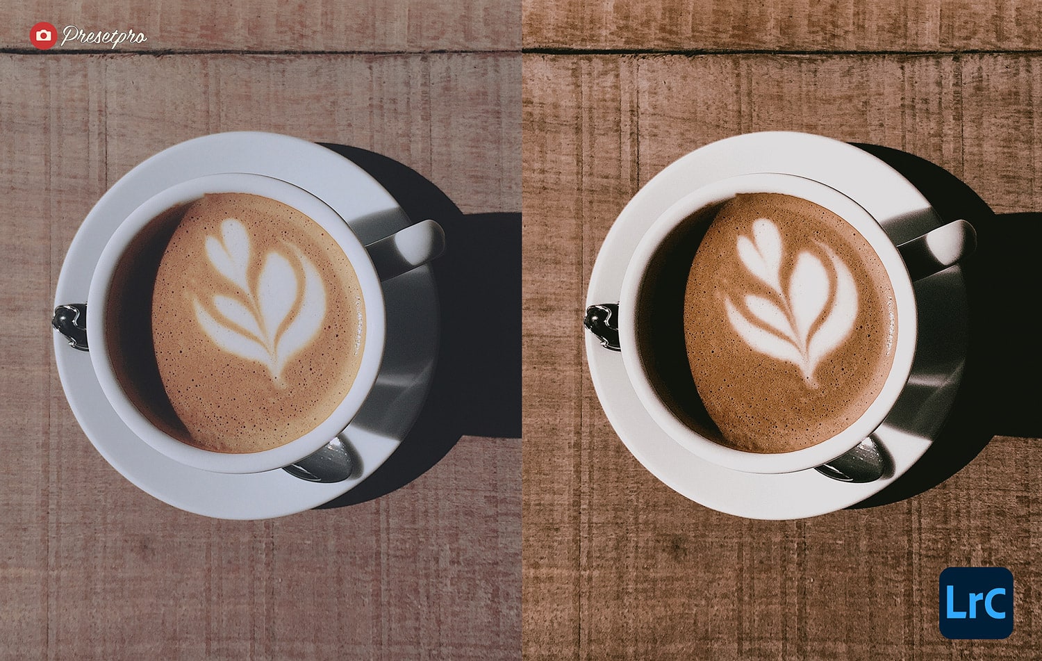 Free Lightroom Preset Coffee Bean Before and After Presetpro.com