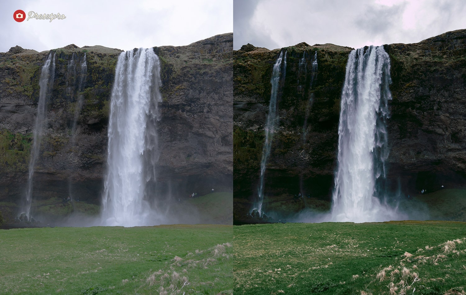 Free Lightroom Preset Vast Landscape Before and After Presetpro