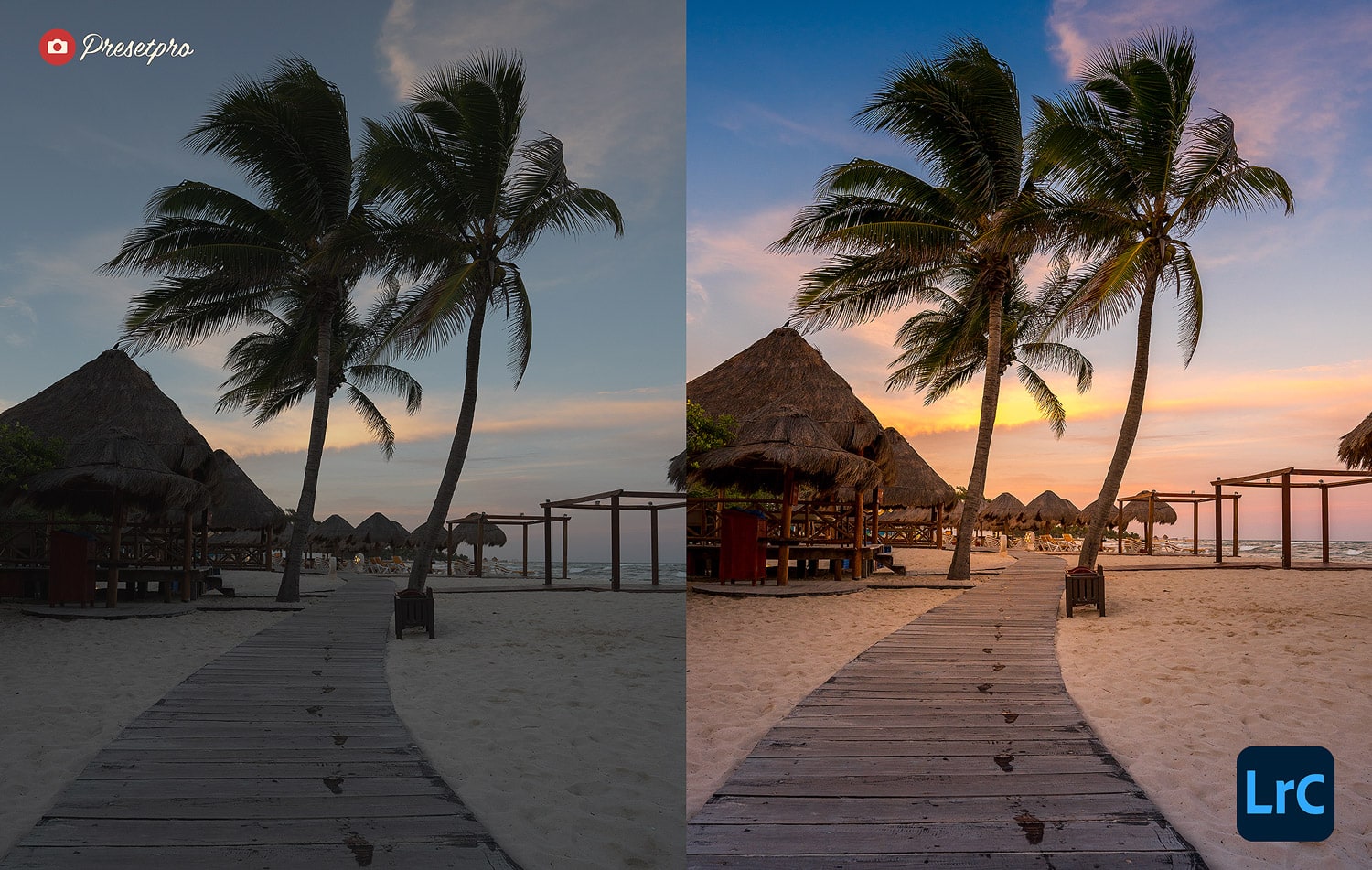 Free Lightroom Preset Color HDR Color Before and After Presetpro