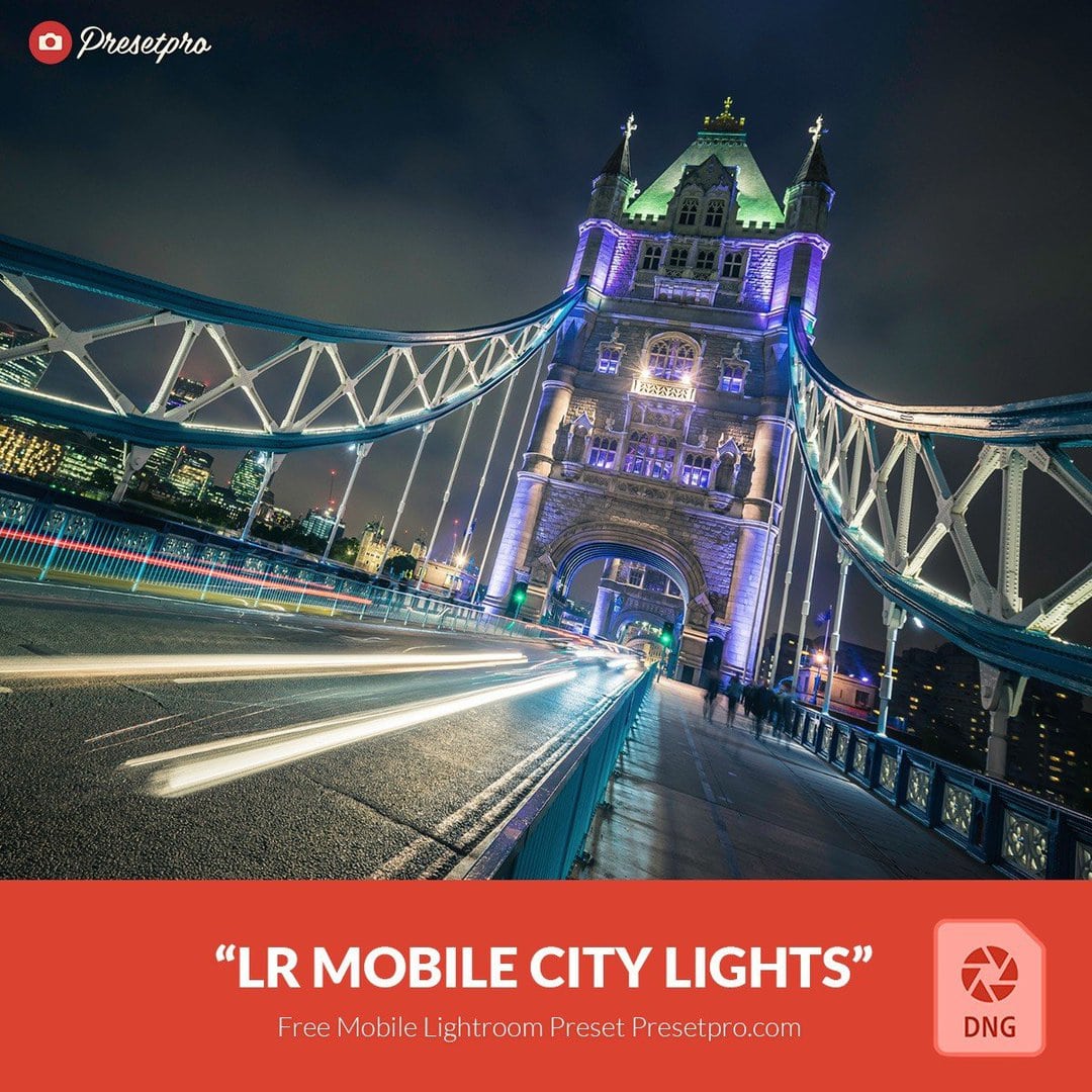 Free Mobile DNG Preset for Lightroom | City Lights ...