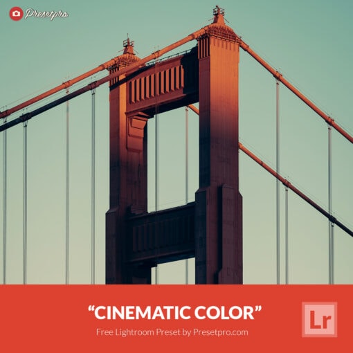 Free Lightroom Preset Cinematic Color Presetpro.com