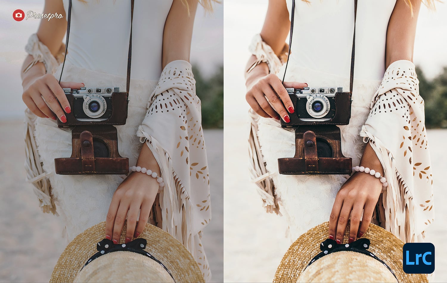 Free Lightroom Preset Film Fade Before and After Presetpro.com