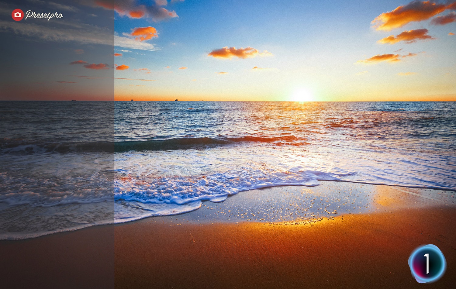 Free Capture One Style Beautiful Sunset Before and After Presetpro