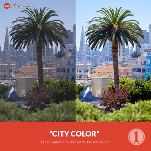 Free Capture One Style City Color Presetpro.com