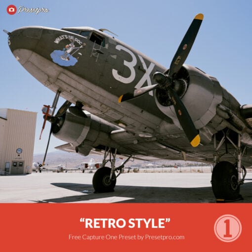 Free Capture One Style Retro Style Presetpro.com