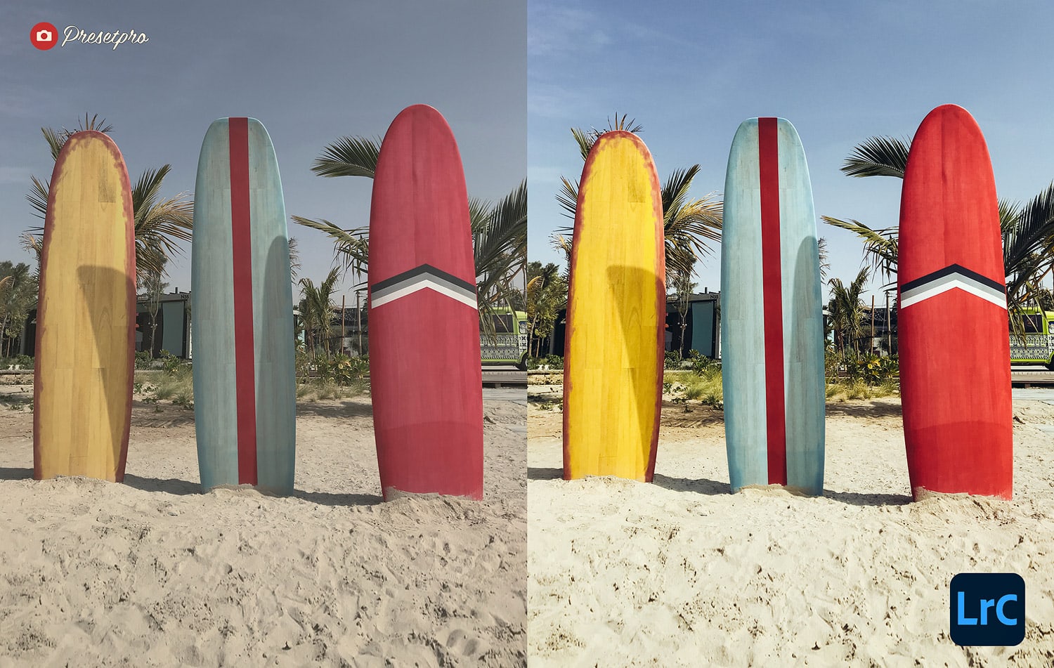 Free Lightroom Preset Retro Bleach Before and After Presetpro.co