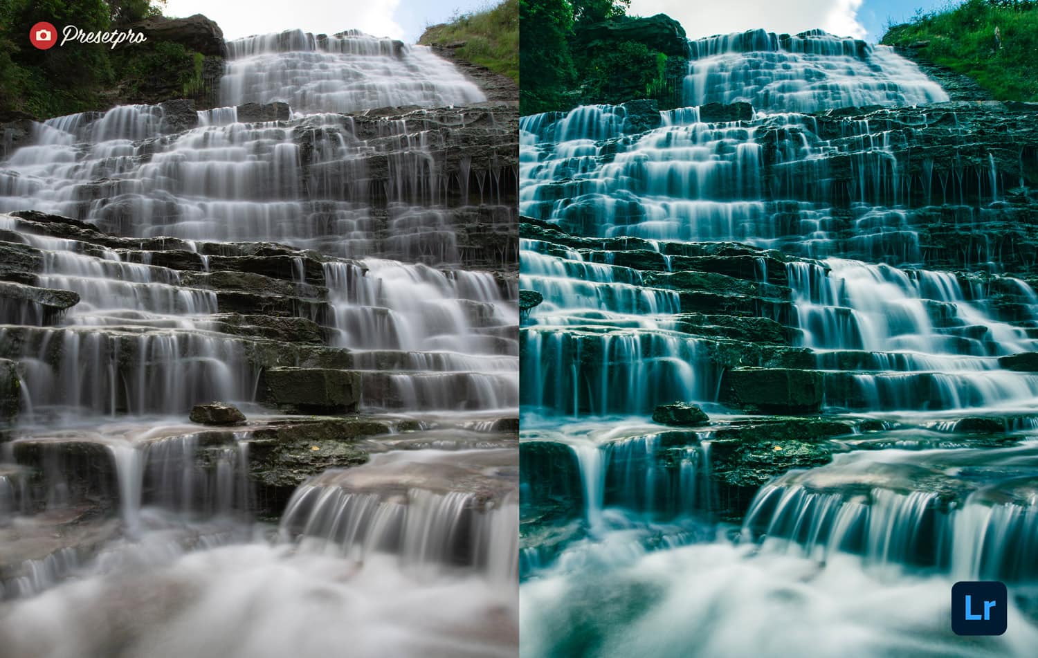 Free-Lightroom-Preset-Cool-Falls-Before-and-After-Presetpro.com