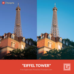 Free Lightroom Preset | Eiffel Tower