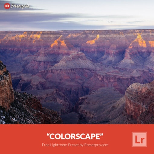 Free Lightroom Preset | Colorscape