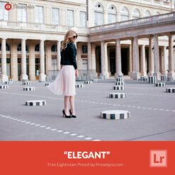 Free Lightroom Preset | Elegant Preset