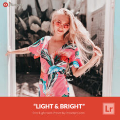 Free Lightroom Preset | Light and Bright