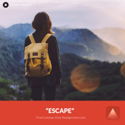 Free Luminar Ai Template Escape Preset Stockpresets.com