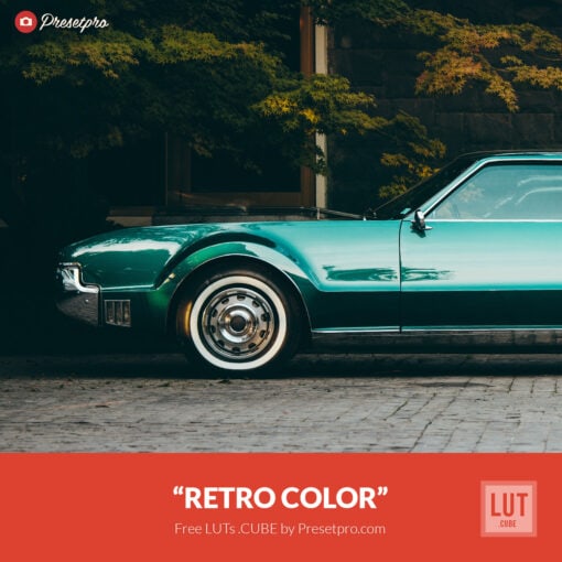 Free LUT Retro Color Lookup Table Presetpro.com