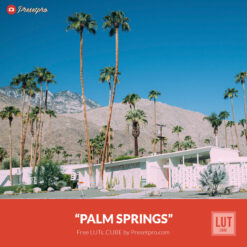 Free LUT Palm Springs Lookup Table Presetpro.com