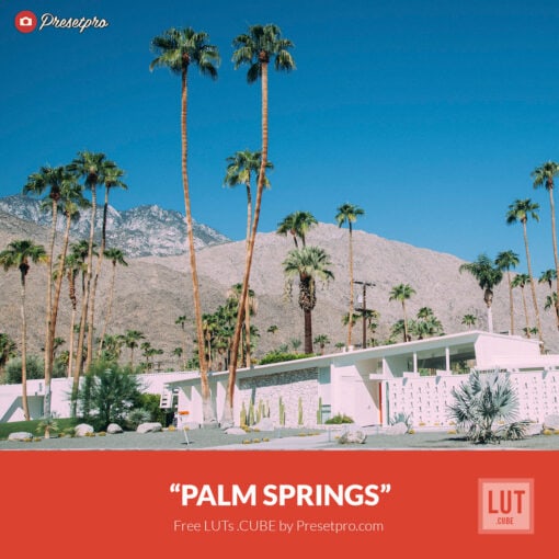 Free LUT Palm Springs Lookup Table Presetpro.com