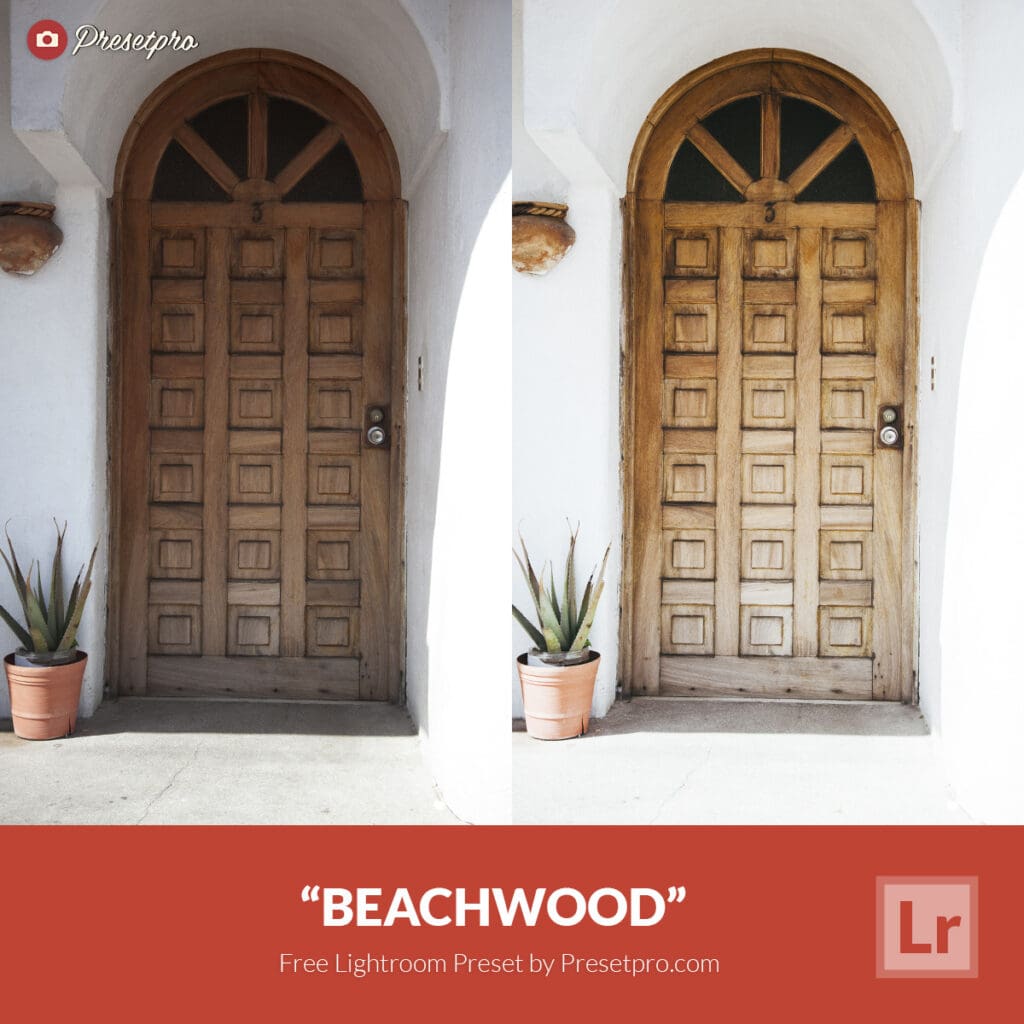 Free Lightroom Preset Beachwood Presetpro.com