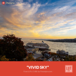 Free LUT Vivid Sky Lookup Table Presetpro.com