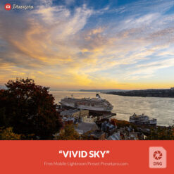 Free Mobile DNG Vivid Sky