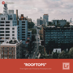 Free Lightroom Preset Rooftops Presetpro.com