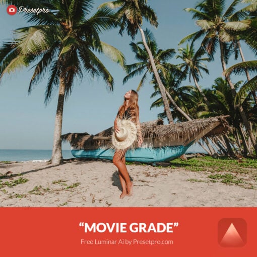 Free Luminar Ai Template Movie Grade Preset Presetpro.com